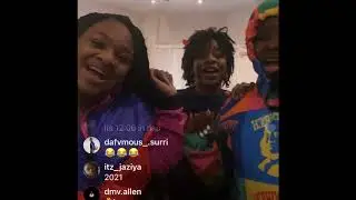 BadKidMacei And BadKids Celebrating New Years On Instagram Live 1/1/21