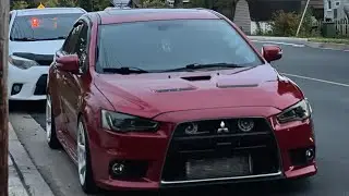 MITSUBISHI EVO X TURBO SMART BLOW OFF VALVE SOUND #boost 