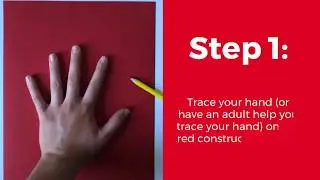 Craft Time with the Y - Monster Hand Print Craft