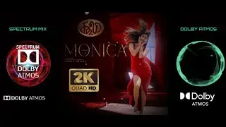 Monica Song - Dolby Atmos Bass Boosted Surround Sound | Coolie | Pooja Rajinikanth  Anirudh #monica