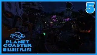Millbee Tries His Best at Planet Coaster - Episode 5 [Spooky]