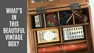 Самая красивая шкатулка из цельного тика, полная винтажных и уникальных вещиц &mdash; ее обязательно нужно увидеть!