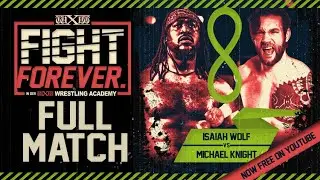 ZEBRA vs WOLF - CZW vs wXw - Michael Knight vs Isaiah Wolf - FULL MATCH FOR FREE - wXw Fight Forever