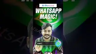 Create AI images with WhatsApp 2024 | TechBlinkTelugu #metaai