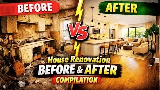House Renovations before & After Compilation #viral #asmr #satisfying