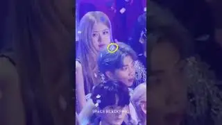 Rose  when she saw a paper on RM's head 🤣🤣🤣