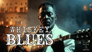 Whiskey Blues Night Ambience | Slow Blues for Late Hours
