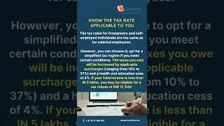 POINTS TO KEEP IN MIND WHILE FILING A TAX RETURN AS A FREELANCER OR SELF-EMPLOYED INDIVIDUAL