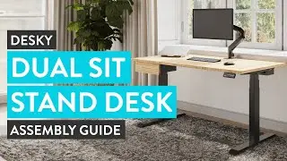 Руководство по сборке стола Desky Dual Sit Stand