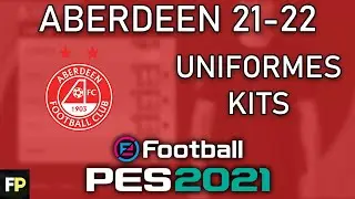 PES 2021 - Uniformes/kits Aberdeen (21-22) Xbox