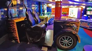 Explorer of the Seas Video Arcade - Royal Caribbean Cruise Ship Tour