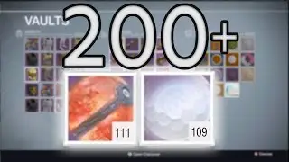 Getting 200+ Ascendant Materials in 5 minutes - Destiny