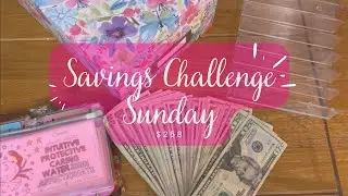 SAVING CHALLENGE SUNDAY | $258 | BIG BOX OF SAVINGS | SINGLE INCOME FAMILY | ZERO BASED BUDGET