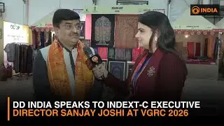 DD India Speaks to INDEXT-C Executive Director Sanjay Joshi at VGRC 2026