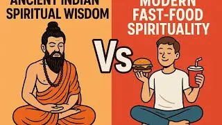 OUR ANCIENT SPIRITUAL WISDOM  Vs MODERN FAST-FOOD SPIRITUALITY