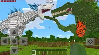I Found SHIMO vs BIOLLANTE in Minecraft Pocket Edition...