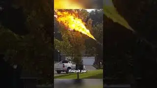 Il A D&eacute;truit Ce Nid De Frelons Avec Un Lance-flammes.