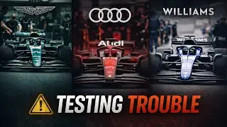 Disaster in Testing 😱 Which F1 Teams Are in Trouble Before 2026 Even Starts?