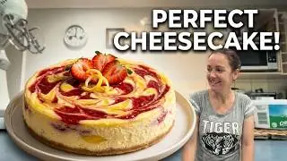How to make Classic strawberry & lemon Cheesecake 