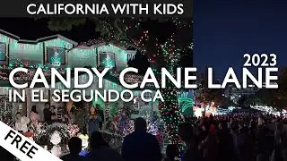 Opening Night At Candy Cane Lane In El Segundo, CA