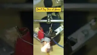 What happens if dc capacitor polarity is reversed #electronic #viral #experiment @arslantech8596