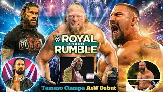 Tamaso Caimpa Aew Debut 2026 || Royal Rumble Winner Roman Reigns Update 