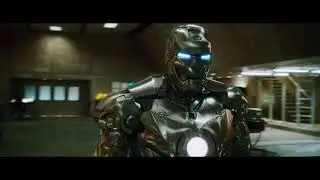 первый полёт Тони Старка в костюме Mark 2- Железный человек (2008) HD 60FPS