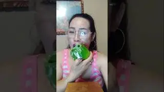 GREEN PEPPER SALAD#shortsfeed #mukbang #eatingshow #everyone #food #eating #asmr #asmrsounds