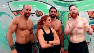 Becky Lynch And Seth Rollins Workout Withe Sheamus - Wrestle Gossip