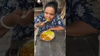 Pet full didi ki special thali 🫢 || #food #foodie #streetfoodie #indianfood #delhi