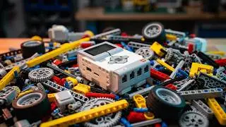 Купил ящик LEGO Technic + Mindstorms за 80€ | Реакция, сортировка и полный разбор