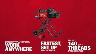 Milwaukee&reg; MX FUEL&trade; Pipe Threading Machine