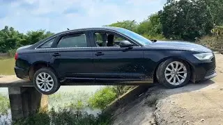 Even If Only One Wheel Is On The Ground, It Can Still Cross The Bridge