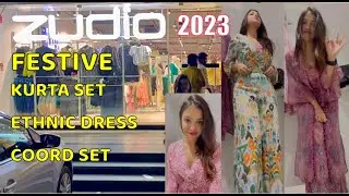 FESTIVE KURTI | STYLISH ETHNIC WEAR | COORD SET|ZUDIO|#festive #ethnic #style #fashion #haul #zudio