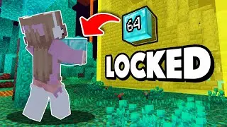 Minecraft But, Chunks Are Locked ! | Minecraft Challenge! | ishu568