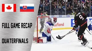 Canada vs Slovakia Quarterfinals Highlights | January 2nd, WJC 2020