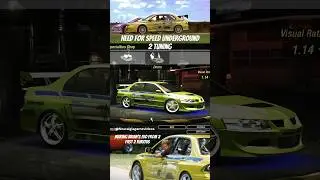 Making Brian&rsquo;s EVO in #nfsu2 - need for speed underground 2 tuning #needforspeed #underground2