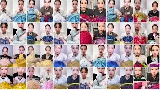 REQUESTED||QIAN'S CRUSHED ICE EATING ONLY BITES COMPILATION LONG VIDEO||