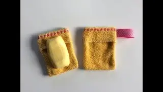 #DIY Soap Pouch | Wash Cloth | Tutorial