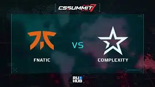 Fnatic vs Complexity - cs_summit 7 - map1 - de_trine [Anishared & TheCraggy]