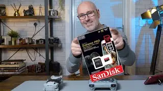 DJI mini 3 Pro &mdash; лучшая SD-карта и как её установить