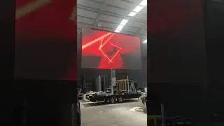 big led screen mobile LED trailer