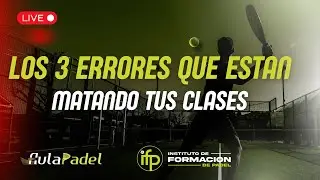 Los 3 errores que est&aacute;n matando tus clases.