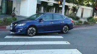 IDIOTS NEVER STOP for Pedestrians at Crosswalks Sunset Blvd Los Angeles California January 24, 2026
