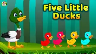 Five Little Ducks|Kids Learning Video |Nursery Rhymes |Tocoyo Learning |Kids Songs |Animals for Kids