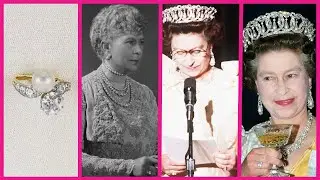 Queen Mary's Diamond & Pearl Ring: A Timeless Royal Heirloom Passed Down to The Queen!