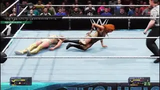 Perform Running Leg Drop 8 wwe2k20