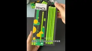 I replaced my kid's pencil with Delixi New Series pencil. Thick green tube, durable graphite lead.
