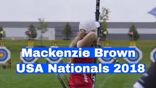 Mackenzie Brown Archery Form USA Archery Nationals 2018 Dublin Ohio