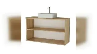 Review: Gabinete C/ Cuba Nature 110cm Estilare Gab4035 Carvalho/branco Carvalho/branco